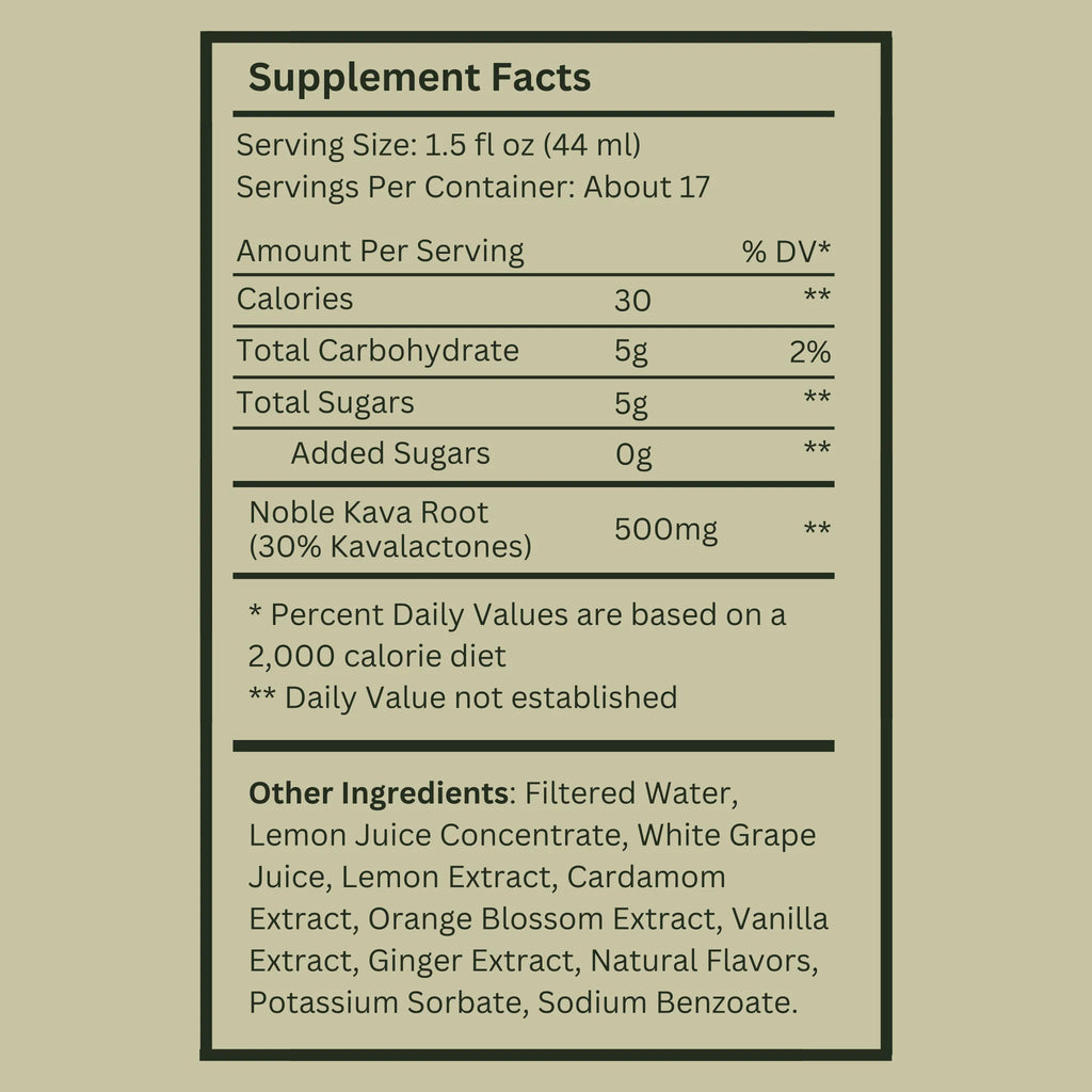 Kava Haven - Kava-Infused Non-Alcoholic Spirit - (750mL Bottle)